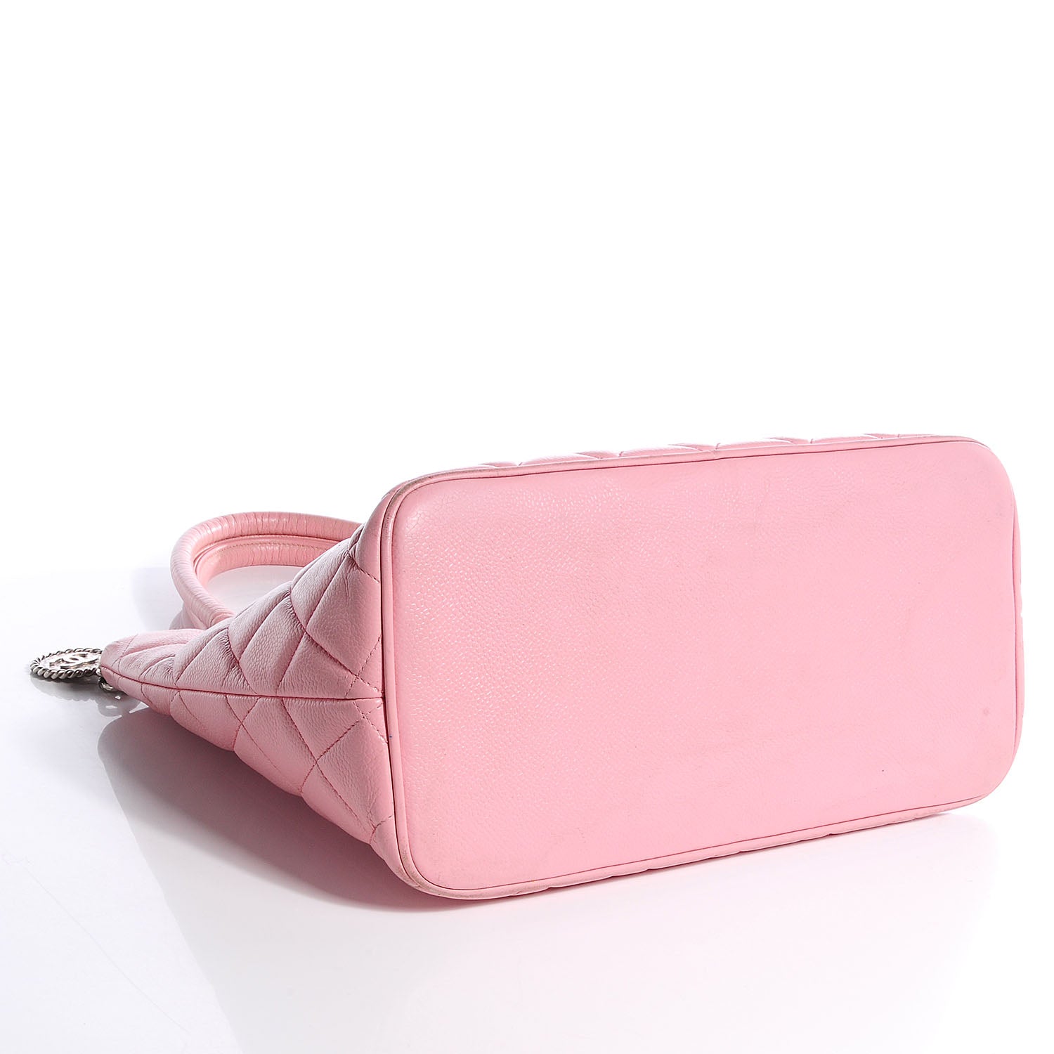 Chanel Caviar Medallion CC Tote Light Pink 4 of 12