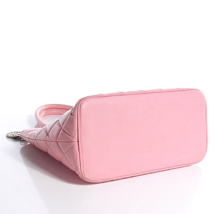 Chanel Caviar Medallion CC Tote Light Pink 4 of 12