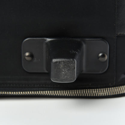 Prada Tessuto Nylon Saffiano Trolley Luggage Black 14 of 32