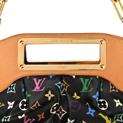 Louis Vuitton Monogram Multicolor Judy PM Black 7 of 10