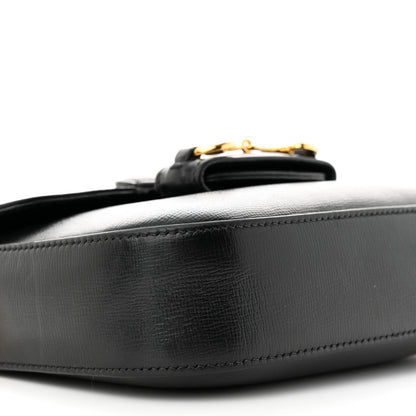 Gucci Azalea Calfskin Web Mini Horsebit 1955 Shoulder Bag Black 9 of 14