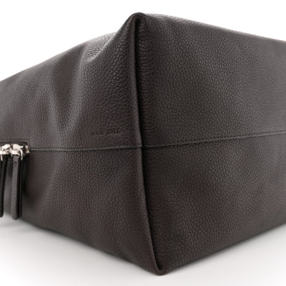 The Row Grained Saddle Calfskin Henri Bag Brunette 8 of 11