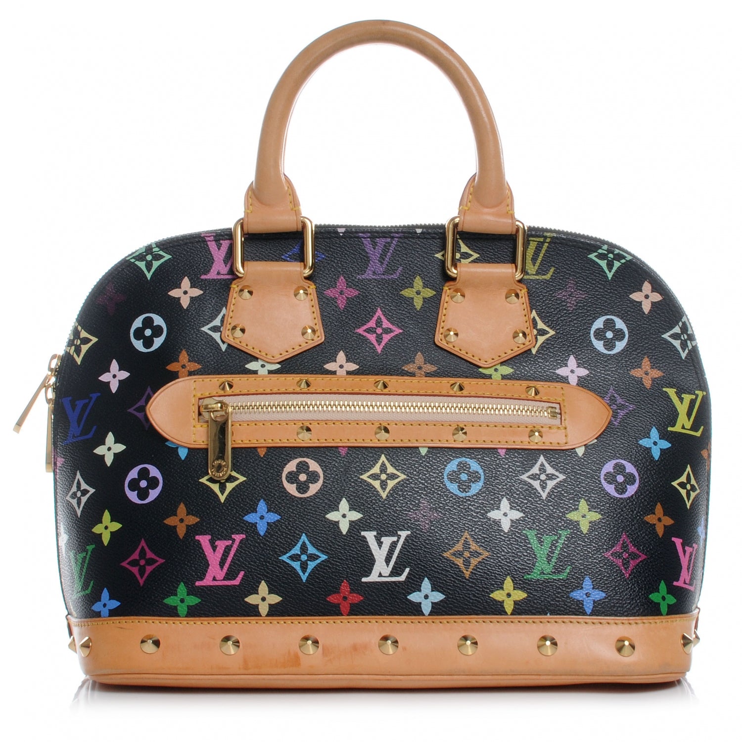 Louis Vuitton Monogram Multicolor Alma Black 1 of 8