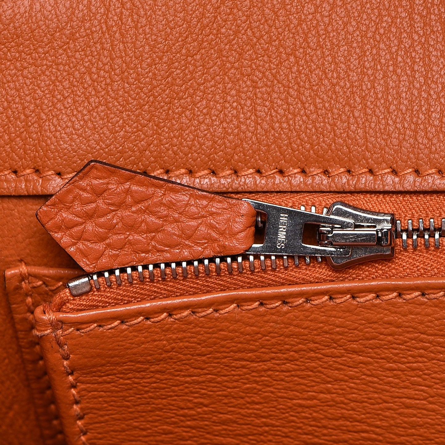 Togo Birkin 35 Orange