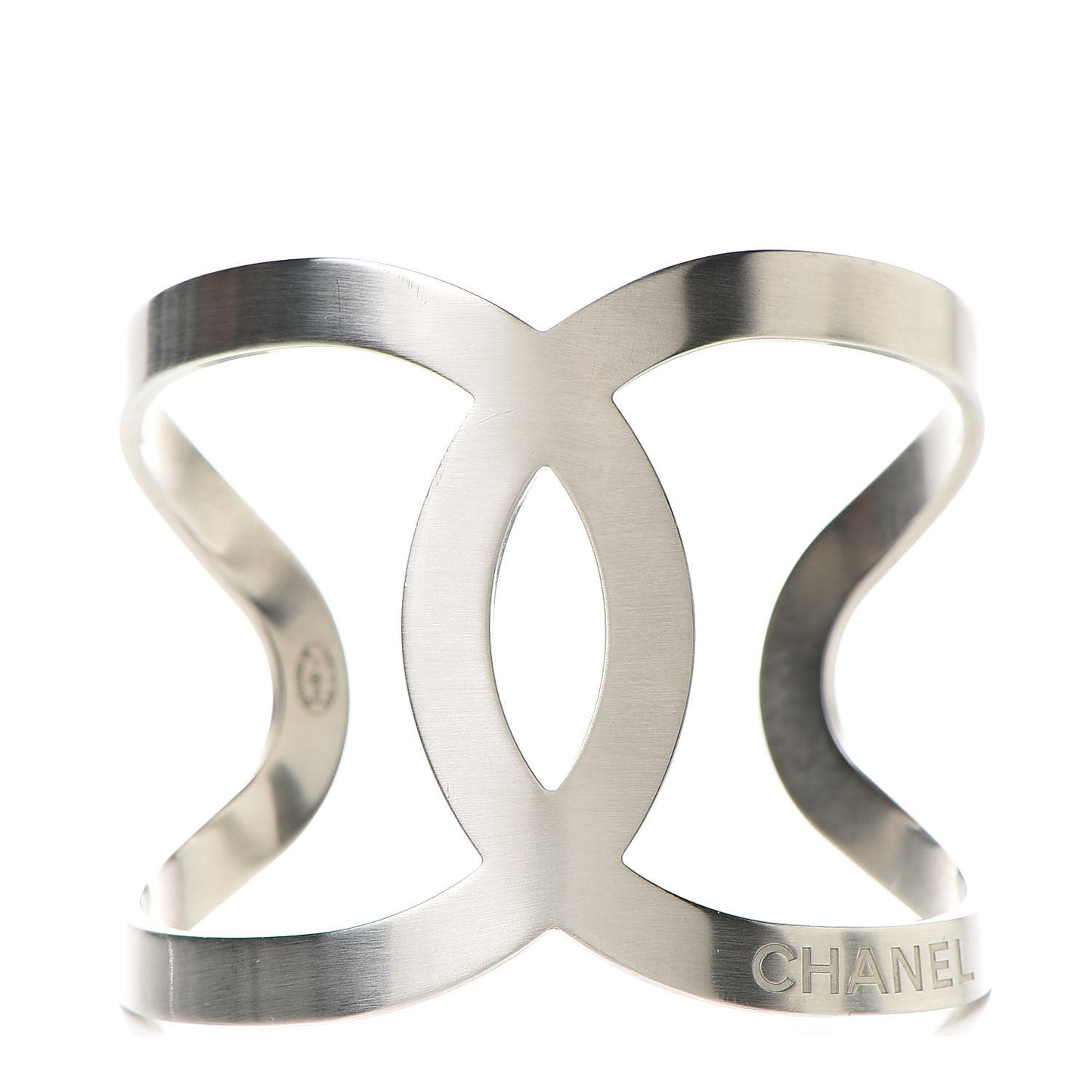 Metal CC Cuff Silver