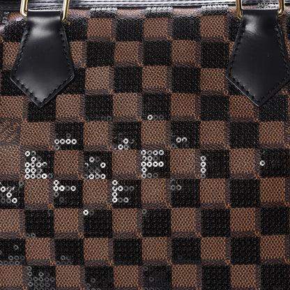 Louis Vuitton Damier Paillettes Speedy 30 Black 13 of 13