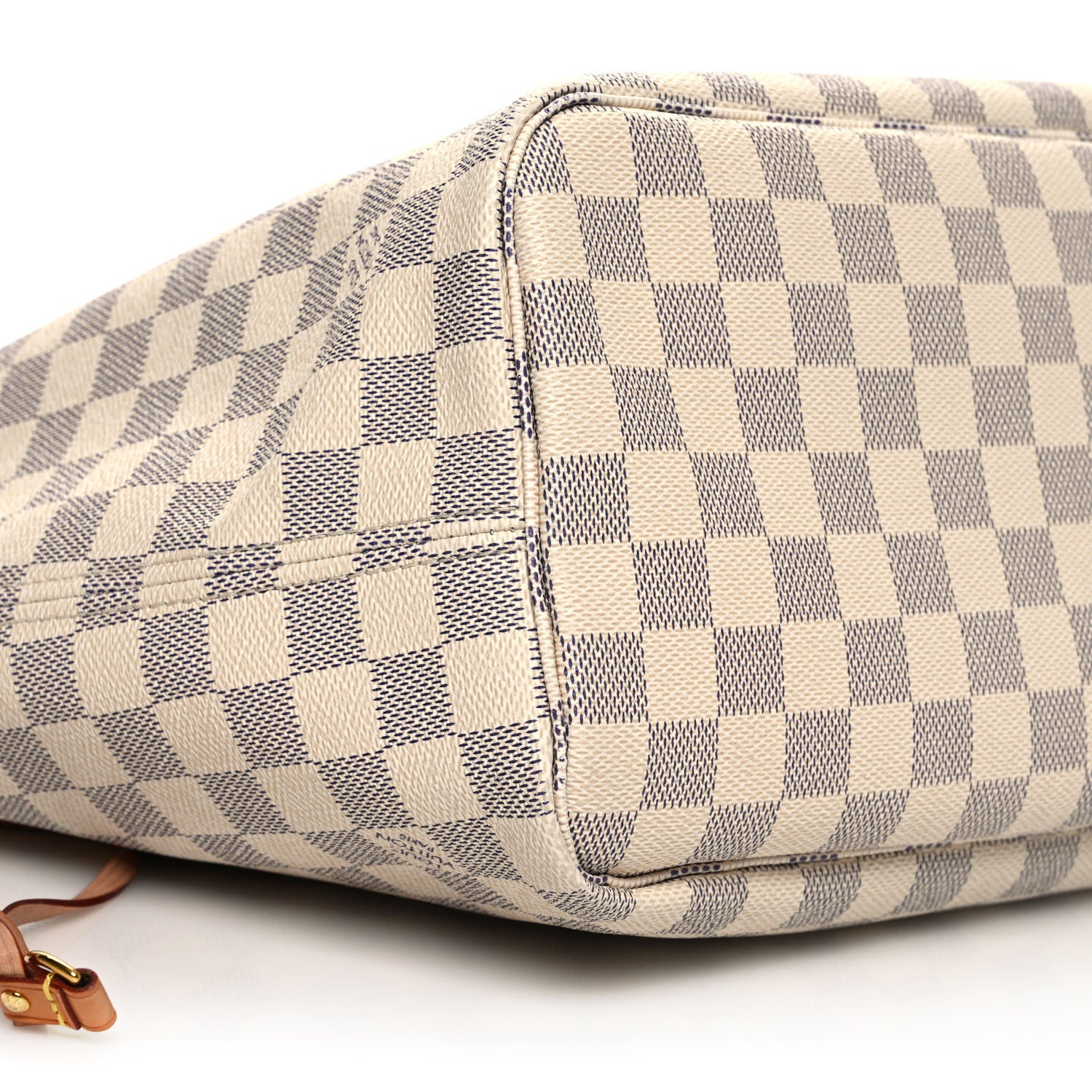 Louis Vuitton Damier Azur Neo Neverfull MM Rose Ballerine 9 of 14