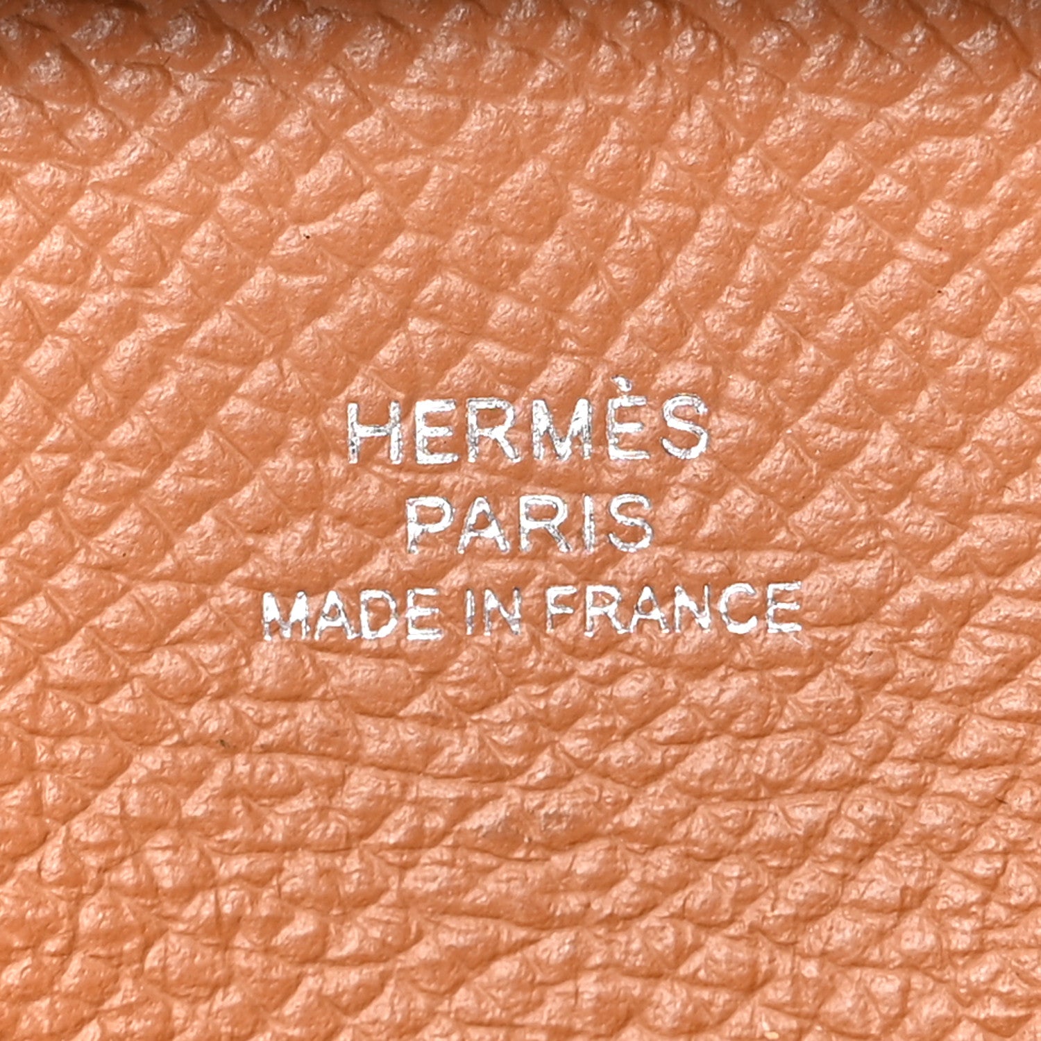 Hermes Epsom Bastia Coin Purse Gold 6 of 7