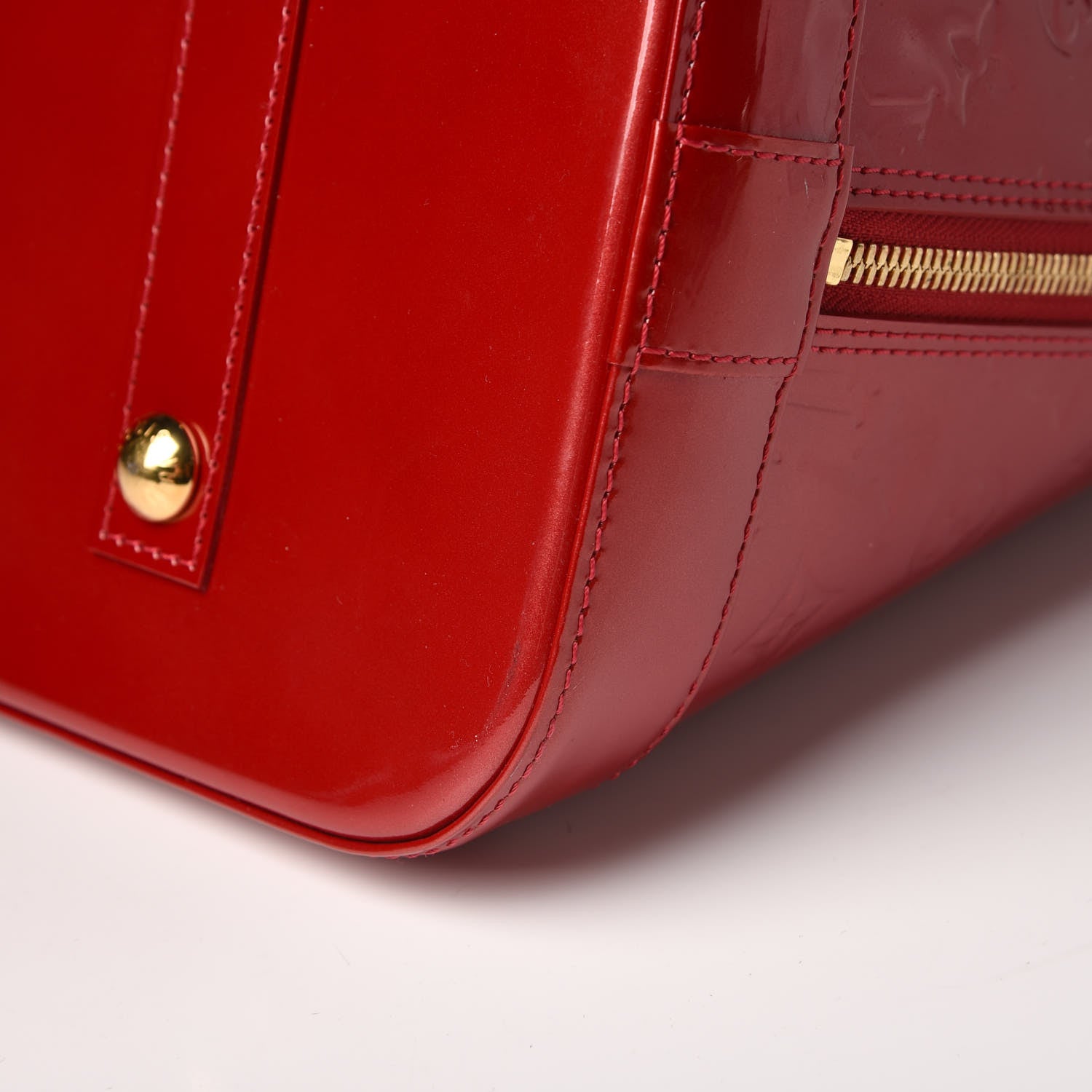 Louis Vuitton Vernis Alma GM Pomme D'Amour 14 of 14