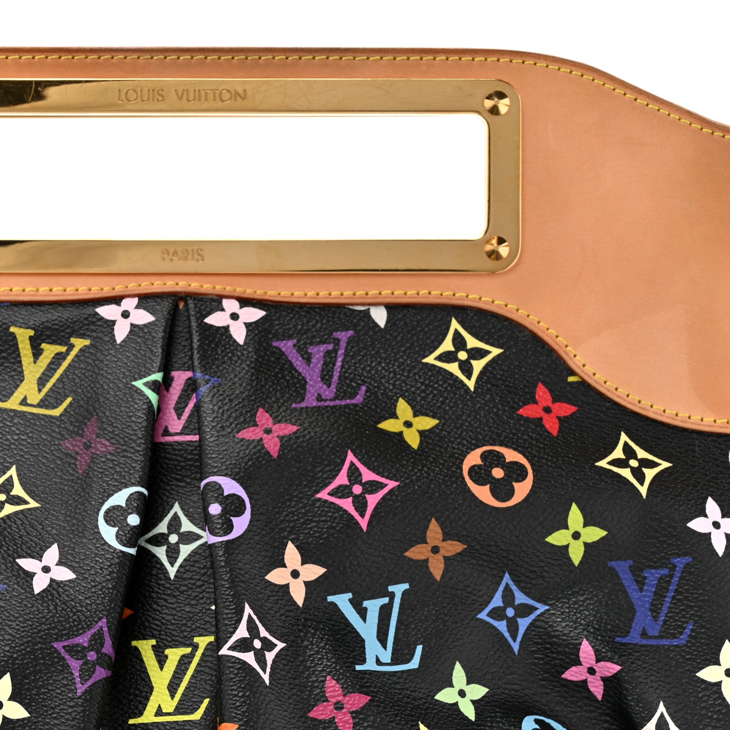 Louis Vuitton Monogram Multicolor Judy GM Black 7 of 19