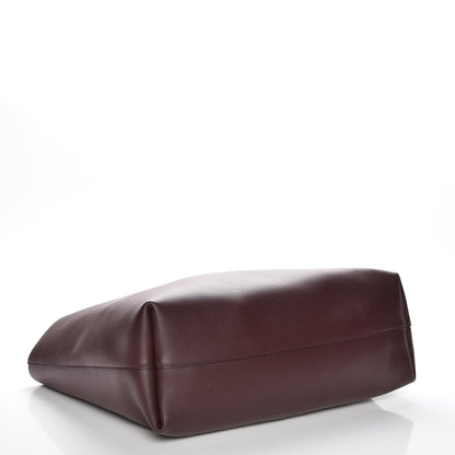 Saint Laurent Calfskin Large Shopping Tote Bordeaux 5 of 8