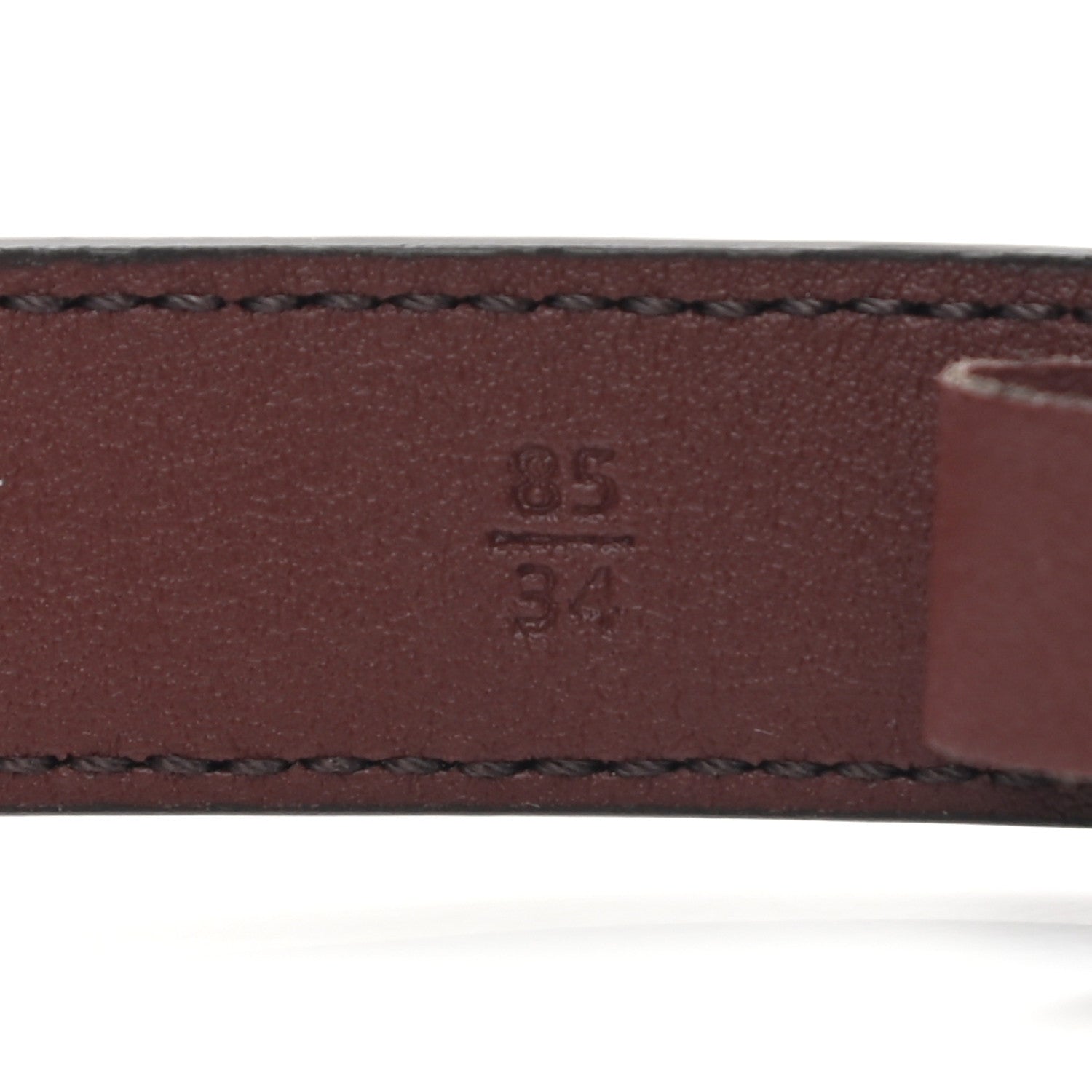 Fendi Vitello King FF 2CM Belt 85 34 Praline 7 of 7