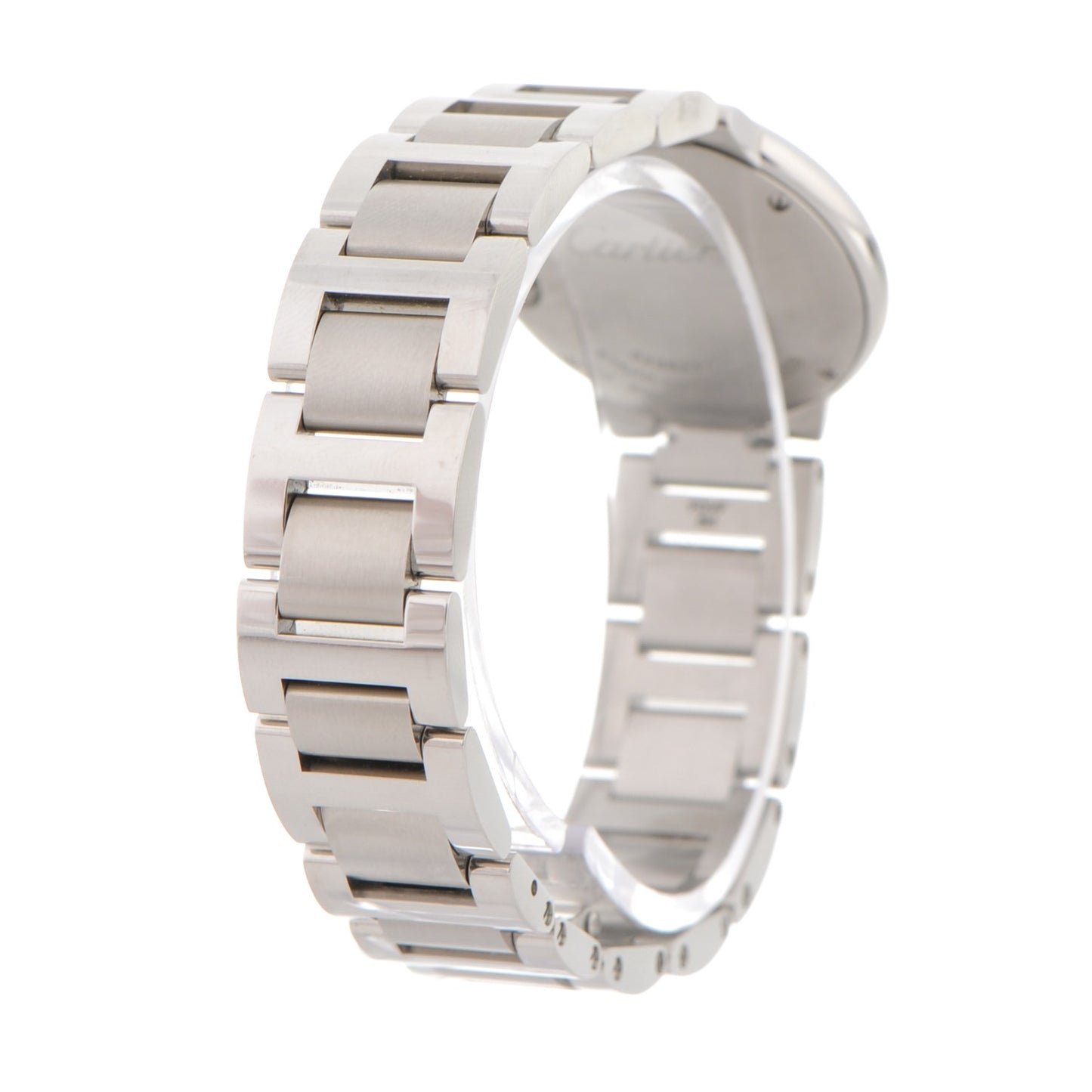 Stainless Steel Diamond 28mm Ballon Bleu De Quartz Watch