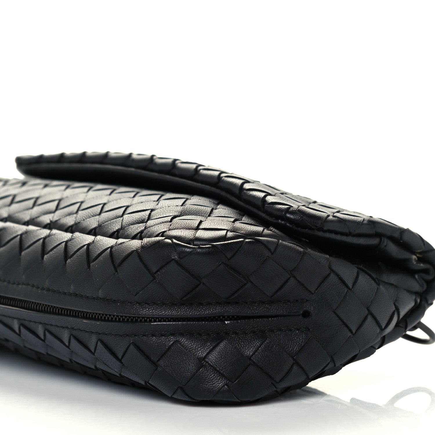 Bottega Veneta Nappa Intrecciato Small Chain Crossbody Black 13 of 13