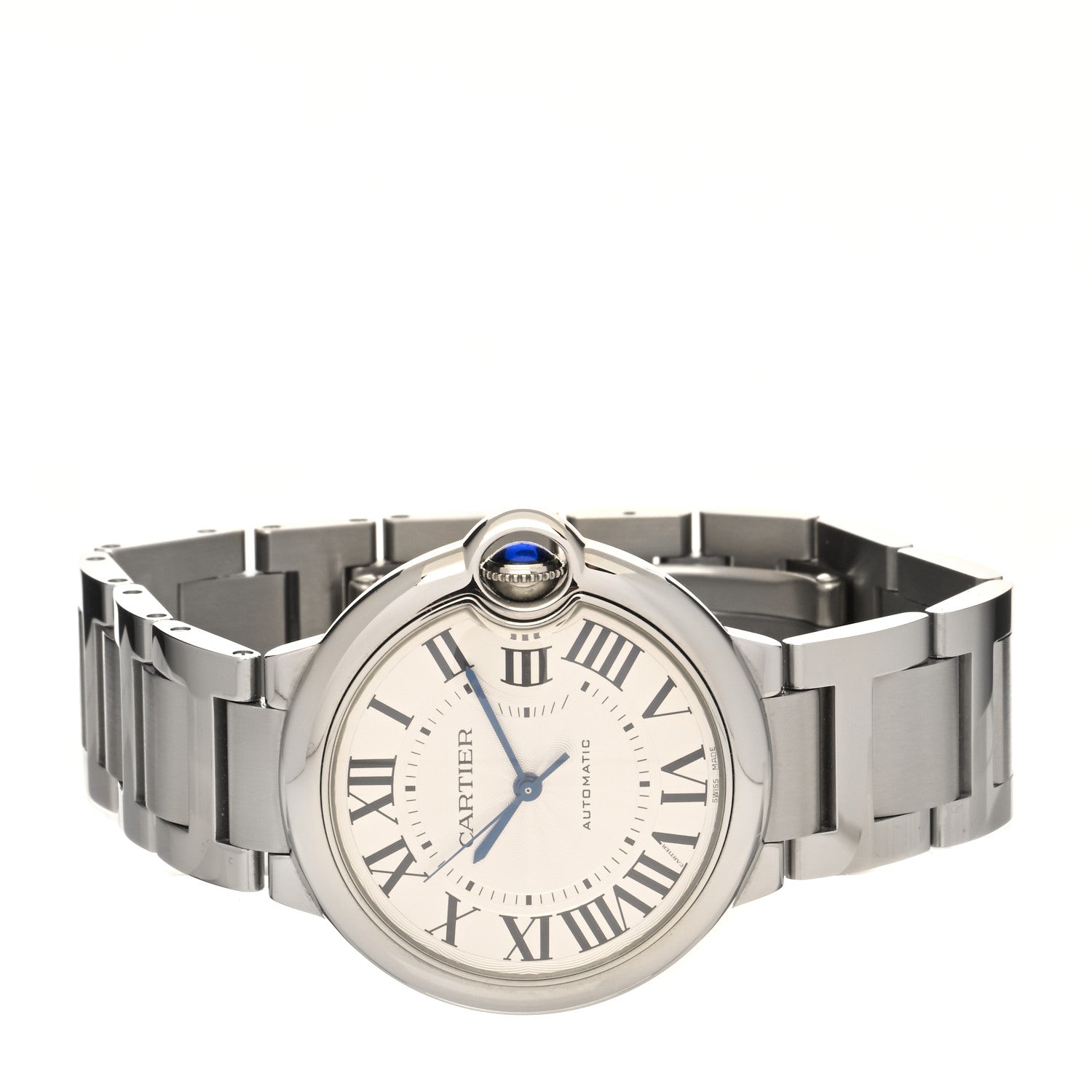 Cartier Stainless Steel 36mm Ballon Bleu De Cartier Automatic Watch 2 of 5