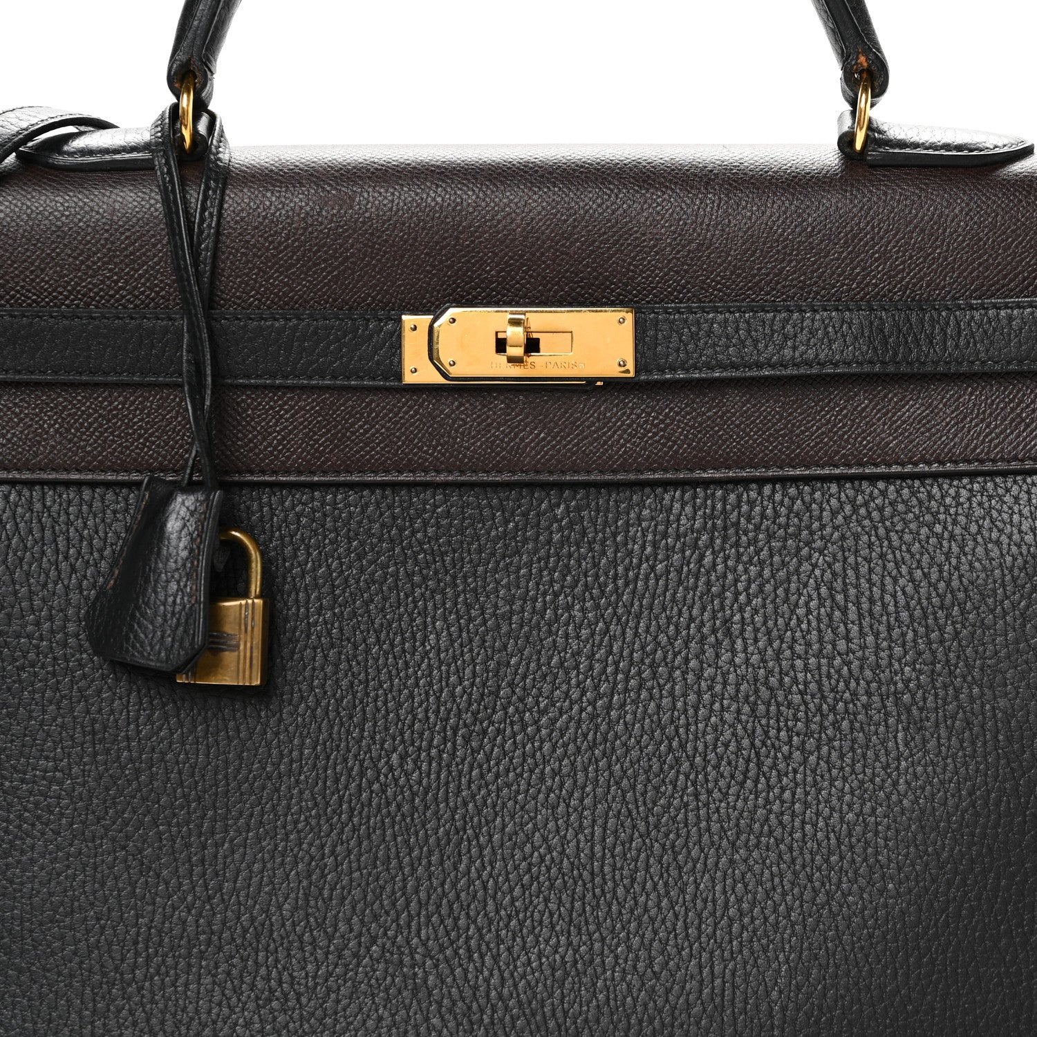 Hermes Ardennes Courchevel Kelly Sellier 35 Black Ebene 8 of 11