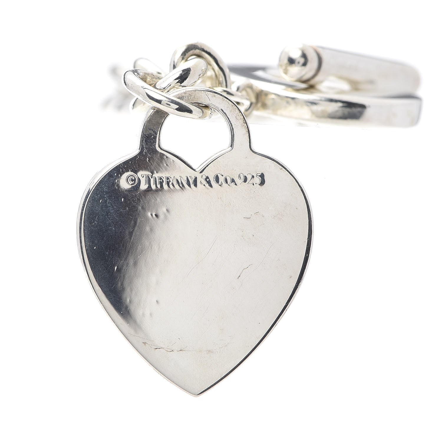 Tiffany Sterling Silver Heart Tag Toggle Bracelet 4 of 4