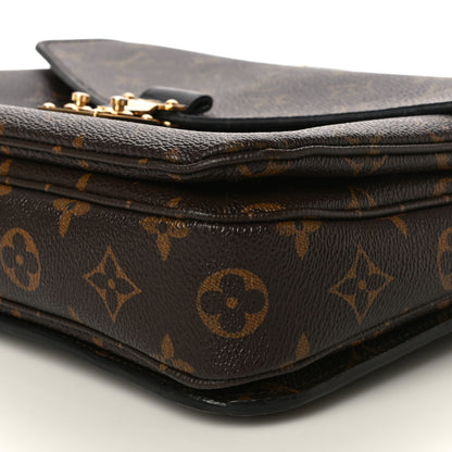 Louis Vuitton Monogram Braided Pochette Metis Coquelicot 8 of 10