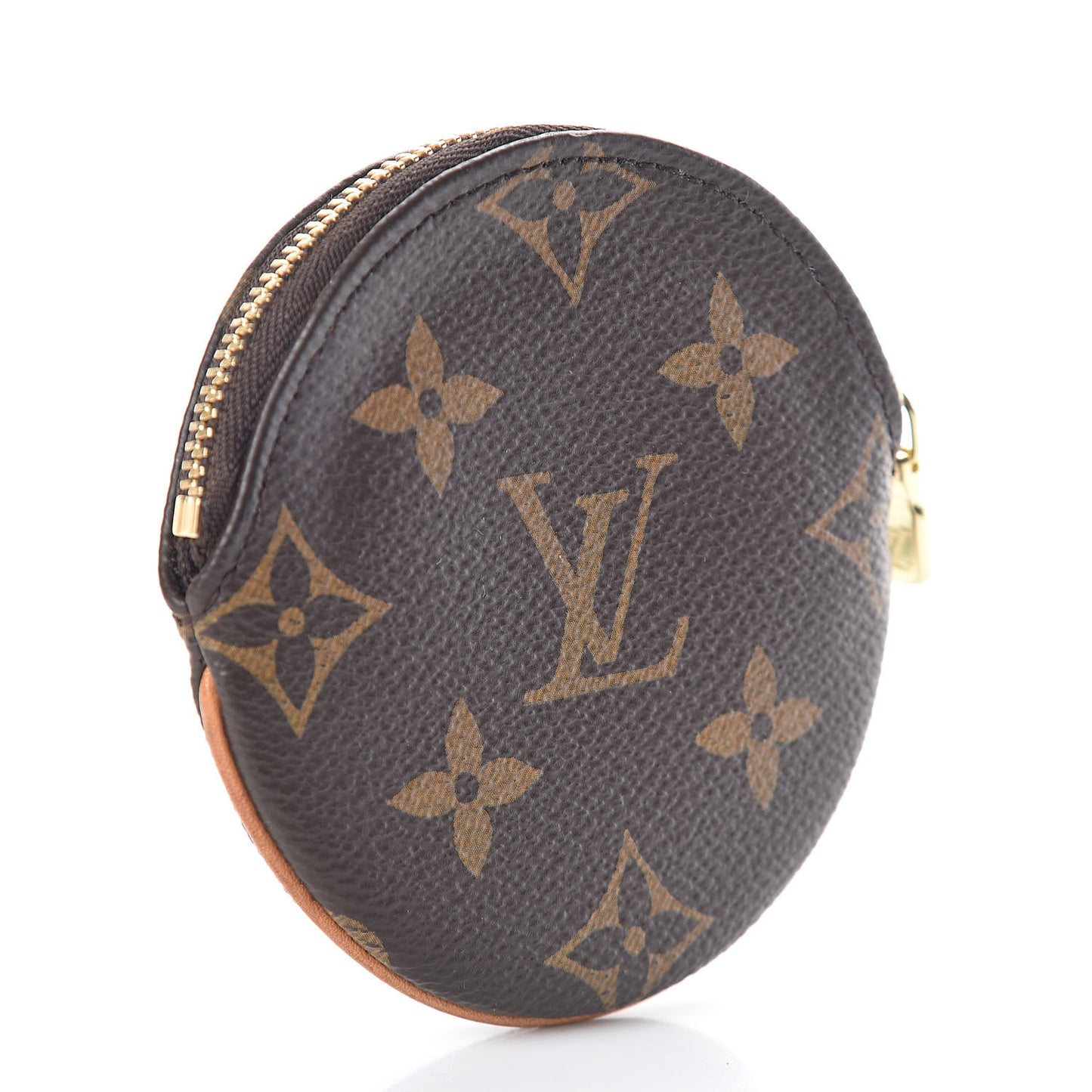 Monogram Round Coin Purse