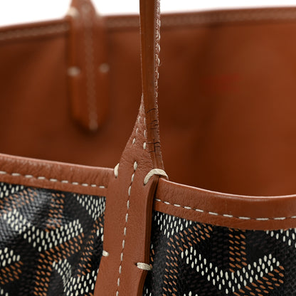 Goyard Goyardine Reversible Anjou PM Black Gold 19 of 20