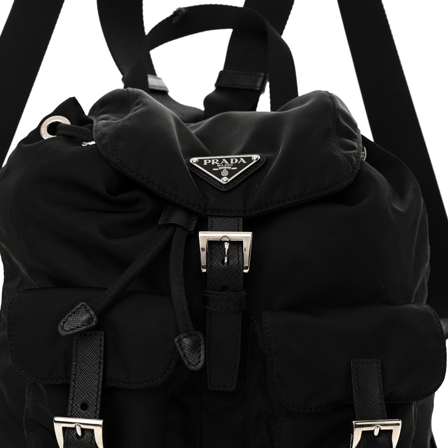 Prada Tessuto Nylon Vela Small Backpack Black 7 of 12