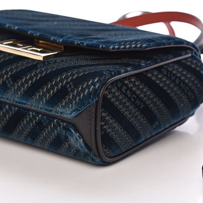Givenchy Velvet Logo Mini Eden Oil Blue 9 of 10
