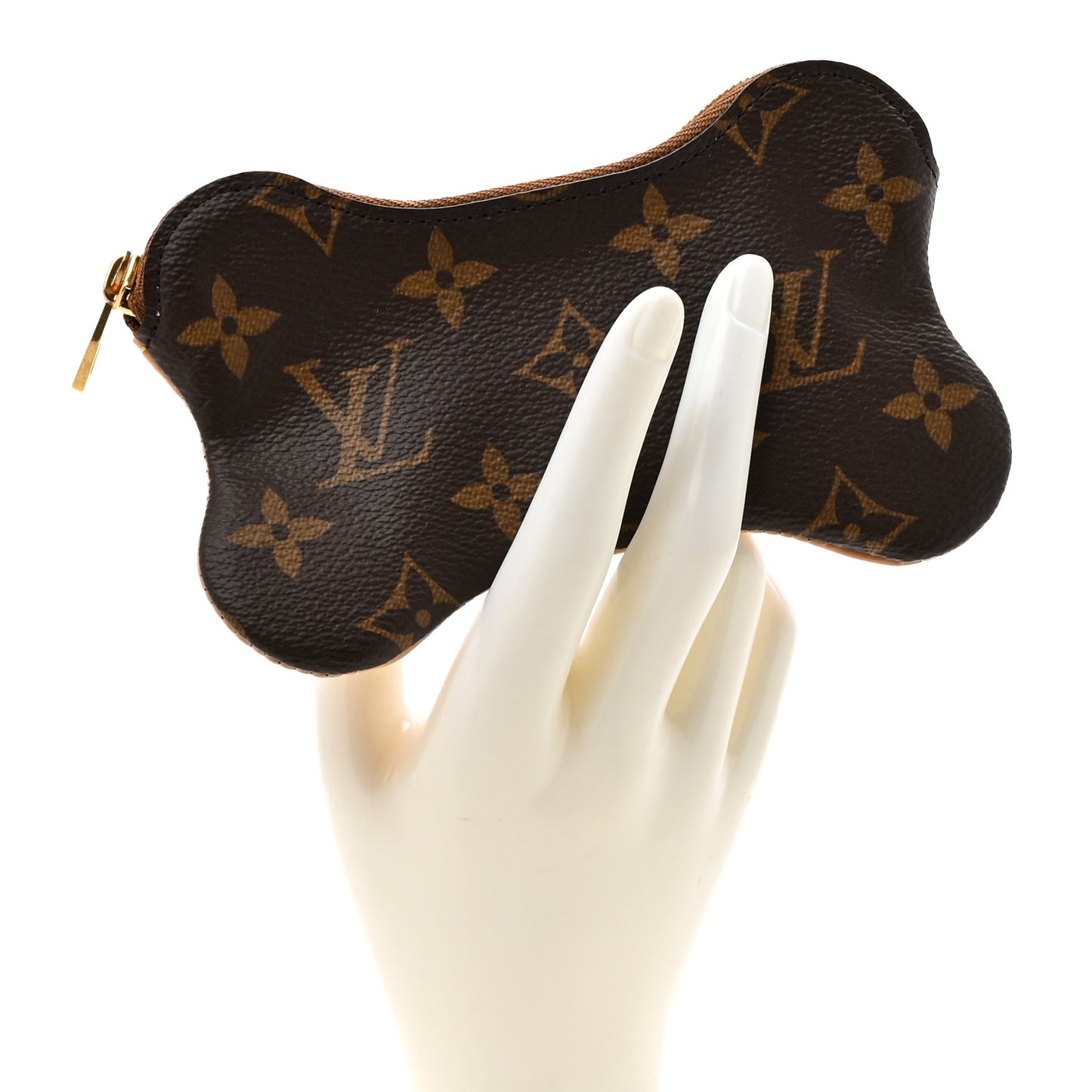 Monogram Bone Key Pouch