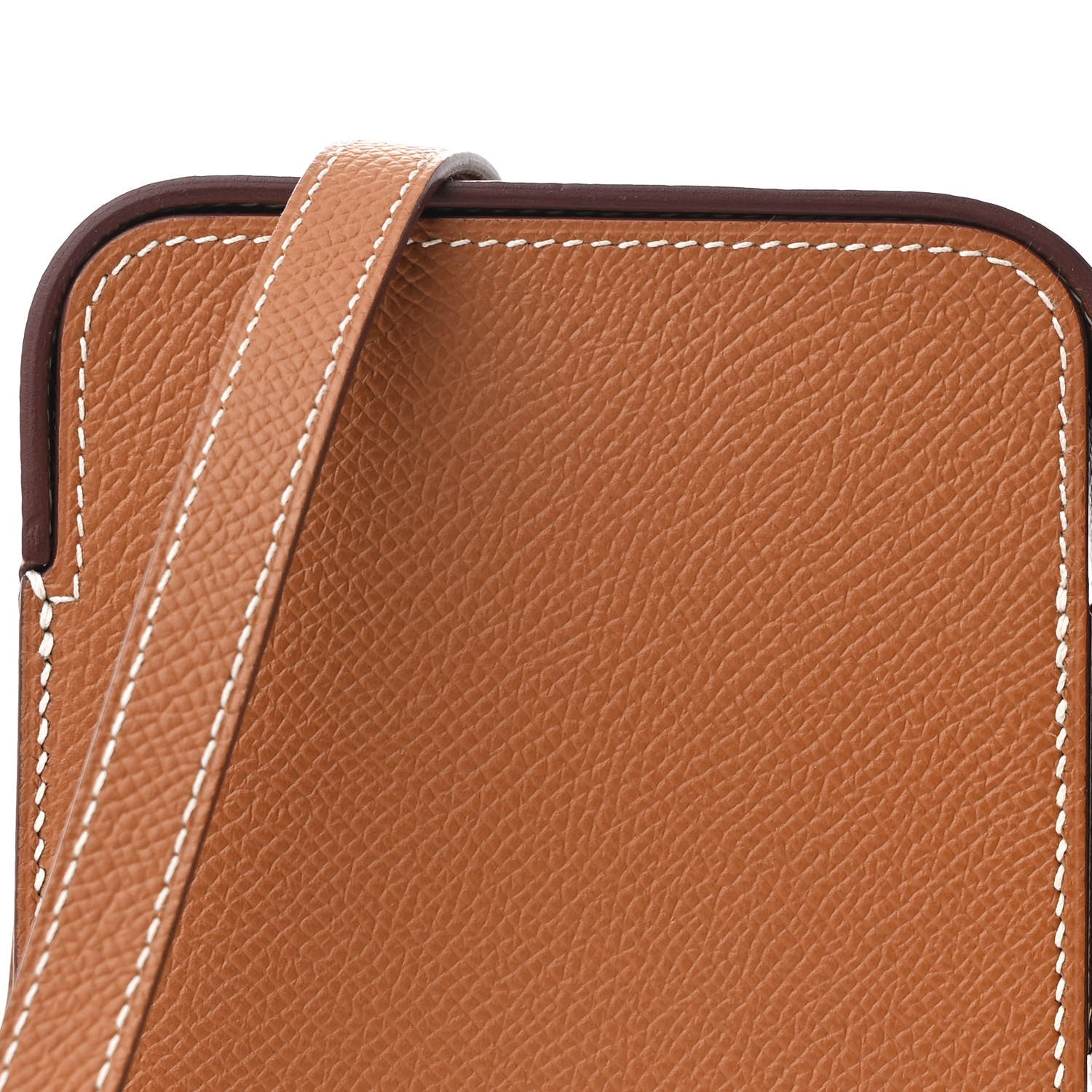 Hermes Epsom Hac A Box Phone Case Gold 8 of 10