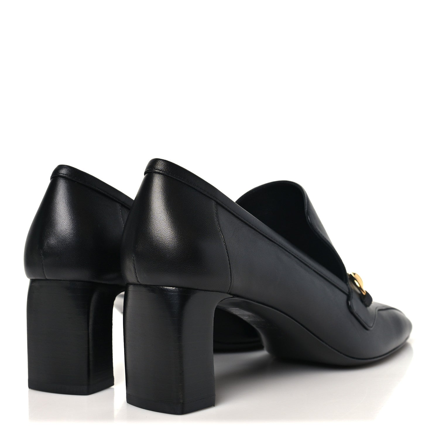 Gucci Malaga Kid Horsebit 75mm Pumps 39 Black 5 of 10
