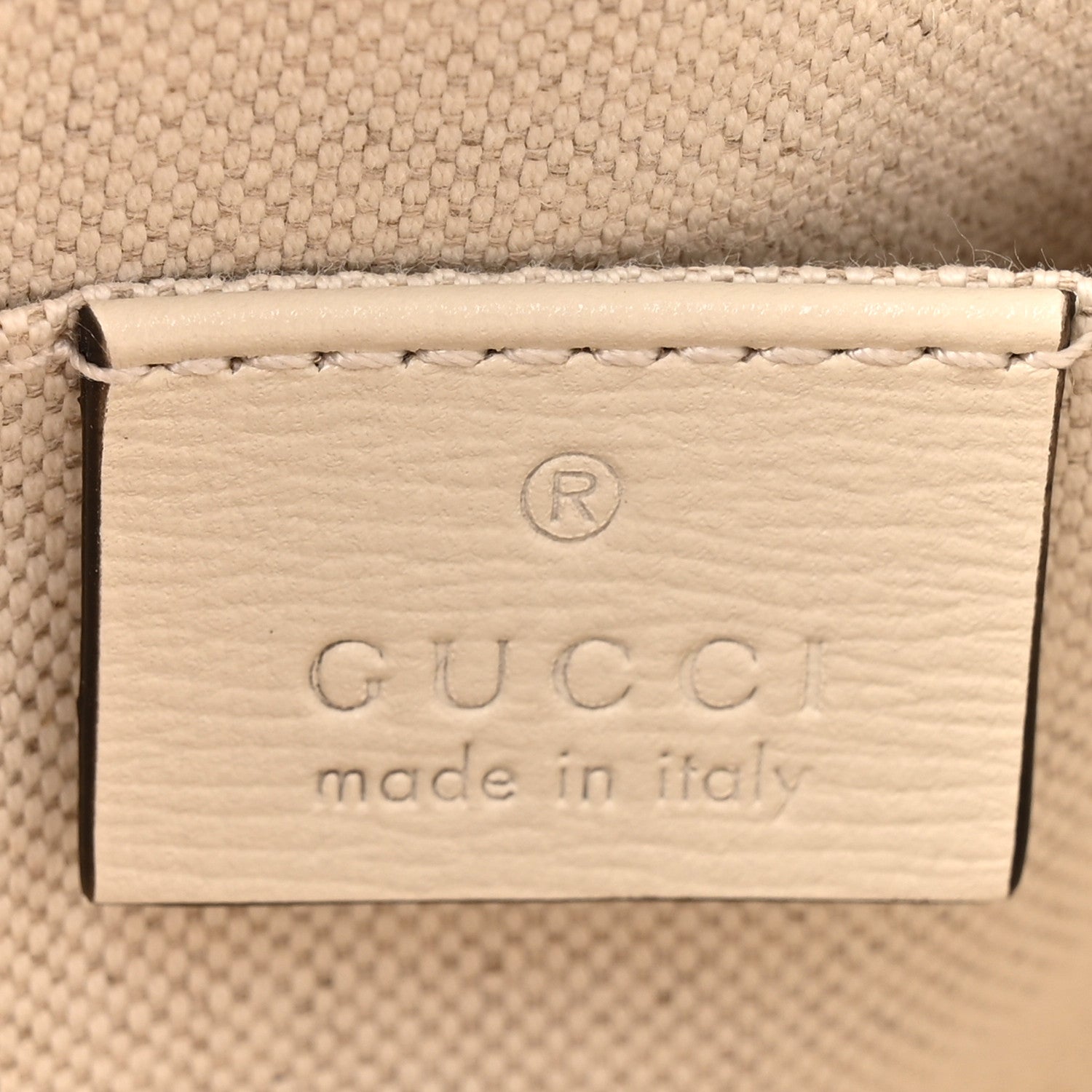 Gucci GG Supreme Monogram Azalea Calfskin Mini Horsebit 1955 Top Handle Bag Beige Ebony Mystic White 6 of 12