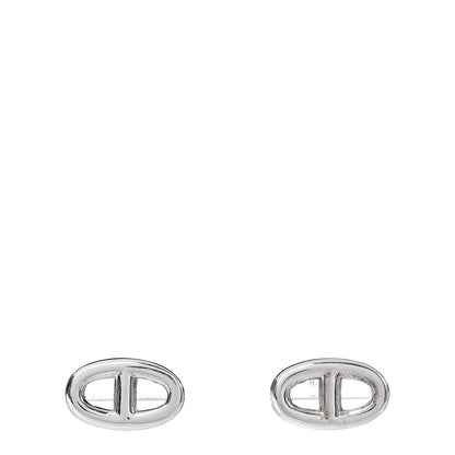 Hermes Sterling Silver TPM Farandole Earrings 1 of 4