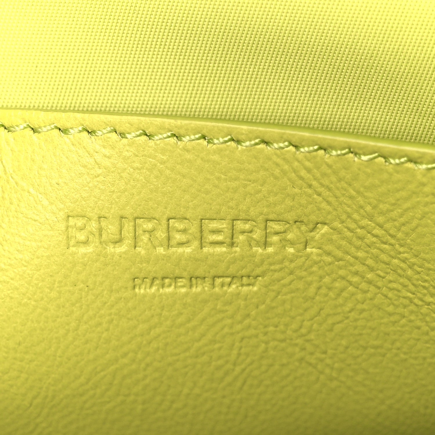 Burberry Lambskin Quilted Mini Lola Camera Bag Vivid Vivid Lime 6 of 10