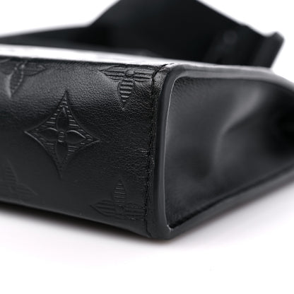 Louis Vuitton Calfskin Monogram Shadow Gaston Wearable Wallet 7 of 9
