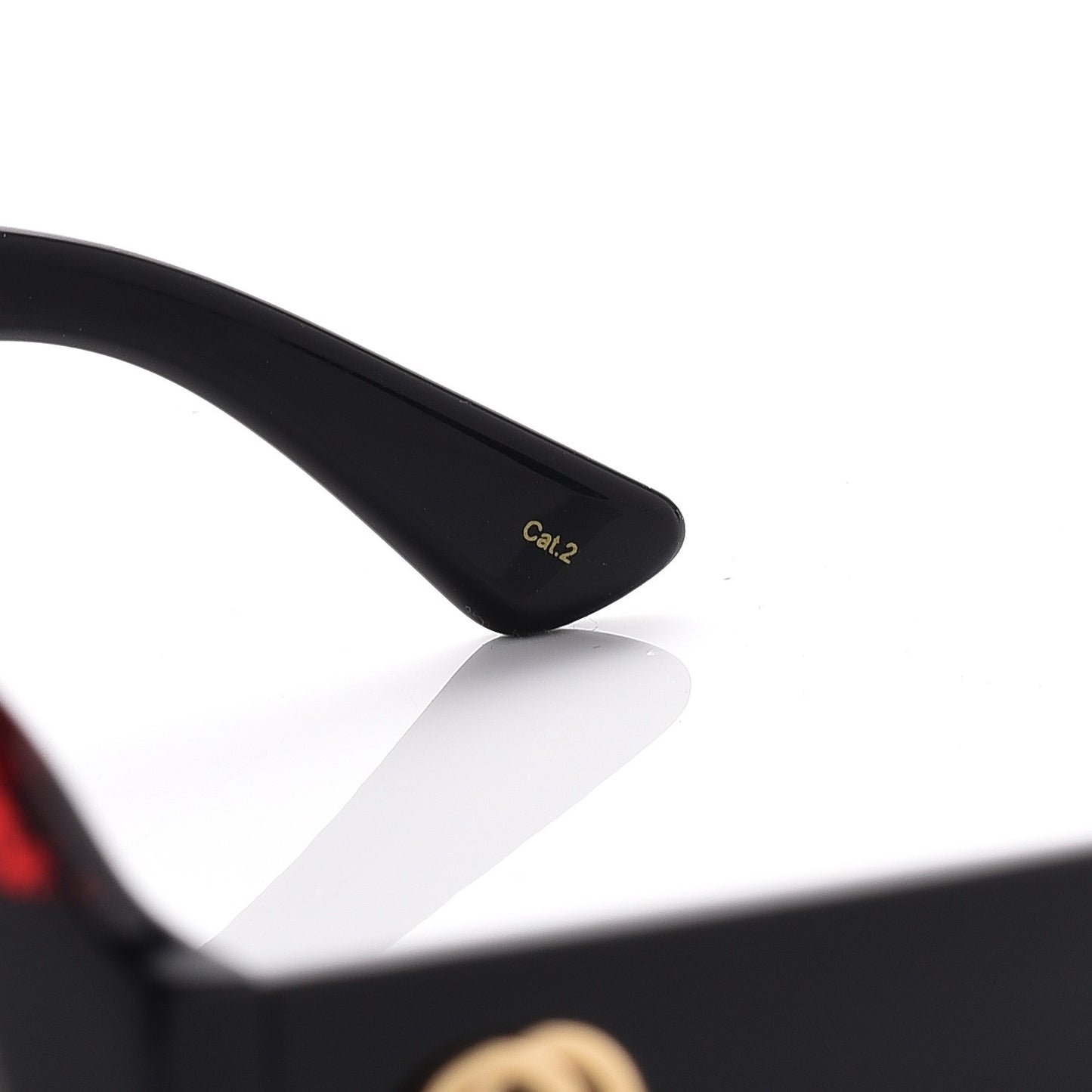 Acetate Round GG0084S Sunglasses Black Red Green