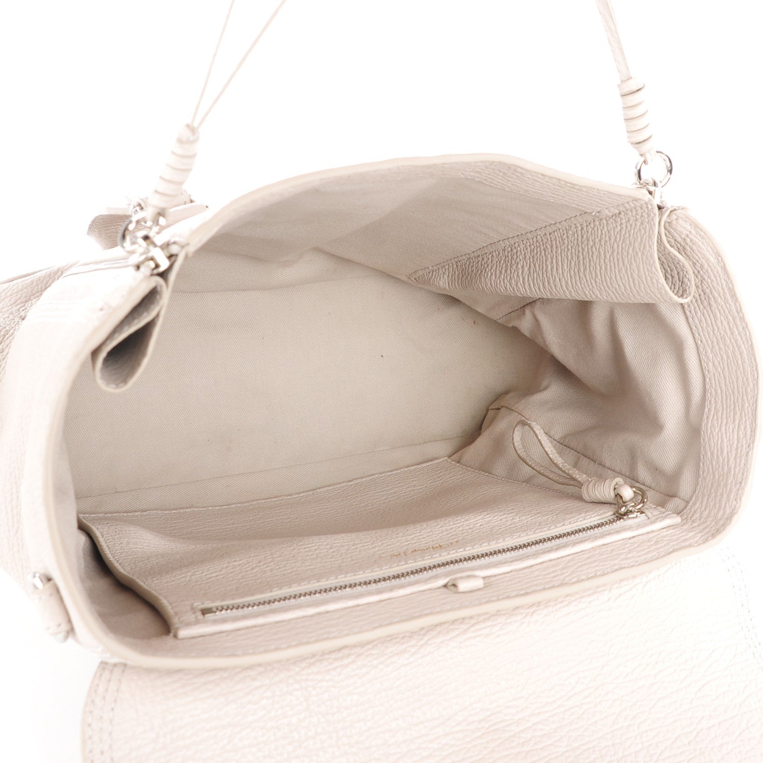 3.1 Phillip Lim 3.1 Textured Calfskin Medium Pashli Satchel Feather 6 of 10