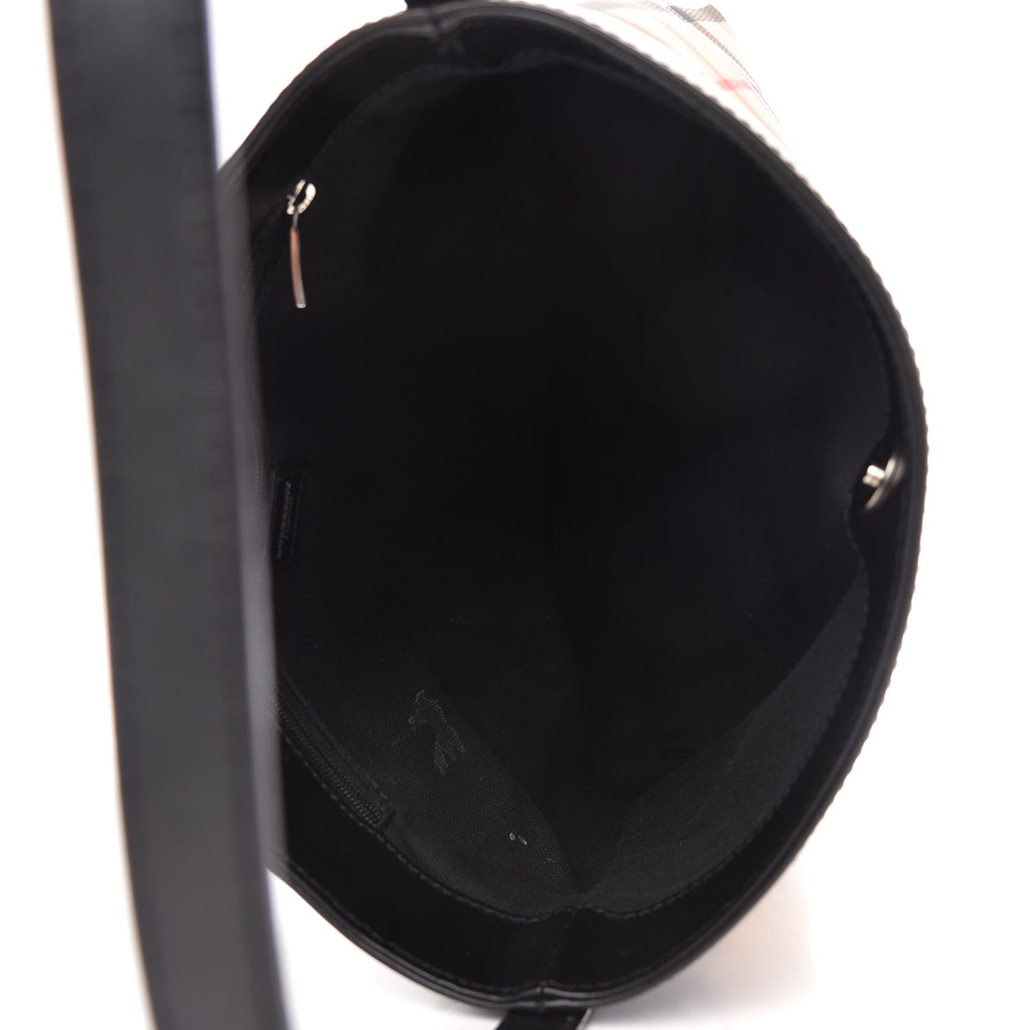 Burberry Prorsum House Check Shoulder Bag Black 5 of 10