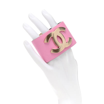 Chanel Calfskin CC Cuff M Pink 2 of 4