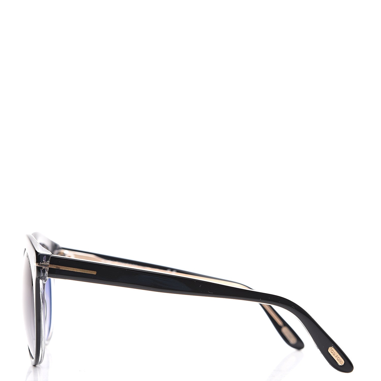 Tom Ford Monica Round Sunglasses TF429 Black 2 of 6