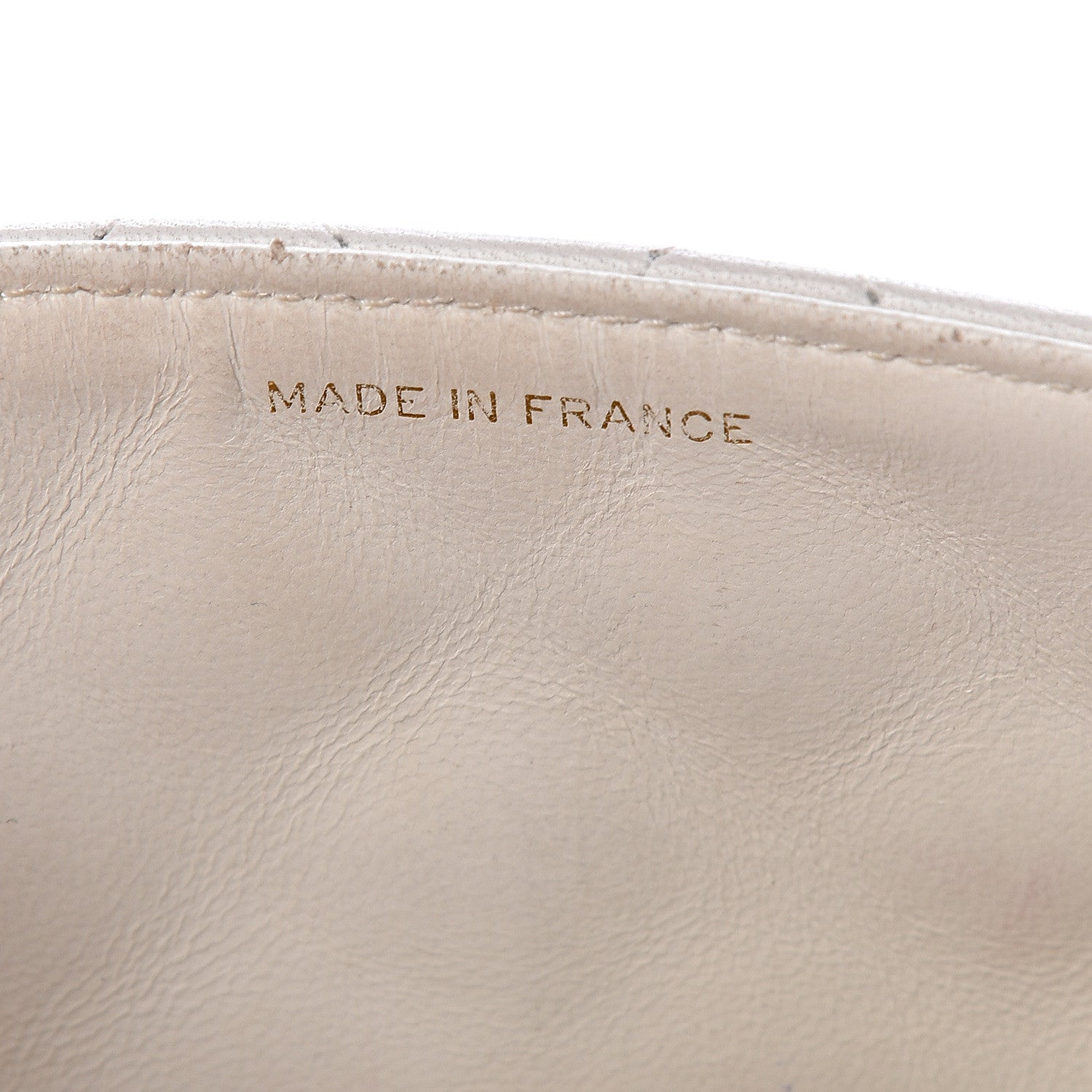 Chanel Lambskin Quilted Mini Flap White 9 of 14