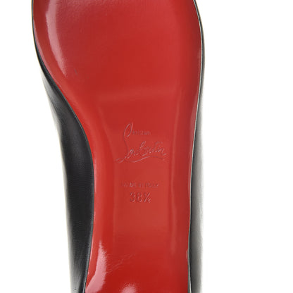 Christian Louboutin Kid Patent Tibunodo Flats 38.5 Black 8 of 9