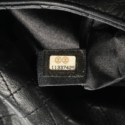 Chanel Lambskin Soft and Chain Large Hobo Black 7 of 8