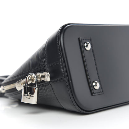 Louis Vuitton Epi Alma BB Black 7 of 8