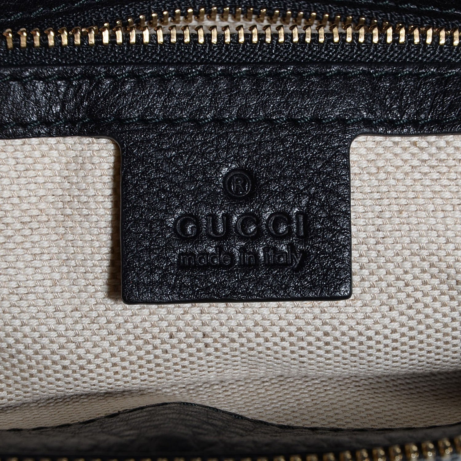 Gucci Cellarius Calfskin Small Soho Top Handle Satchel Black 6 of 9