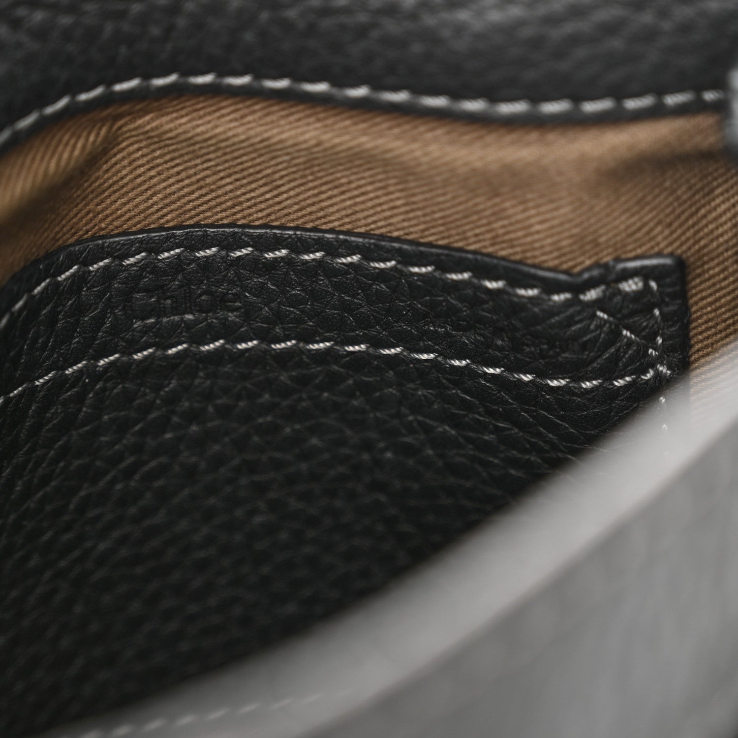 Chloe Calfskin Small Marcie Saddle Bag Black 6 of 13