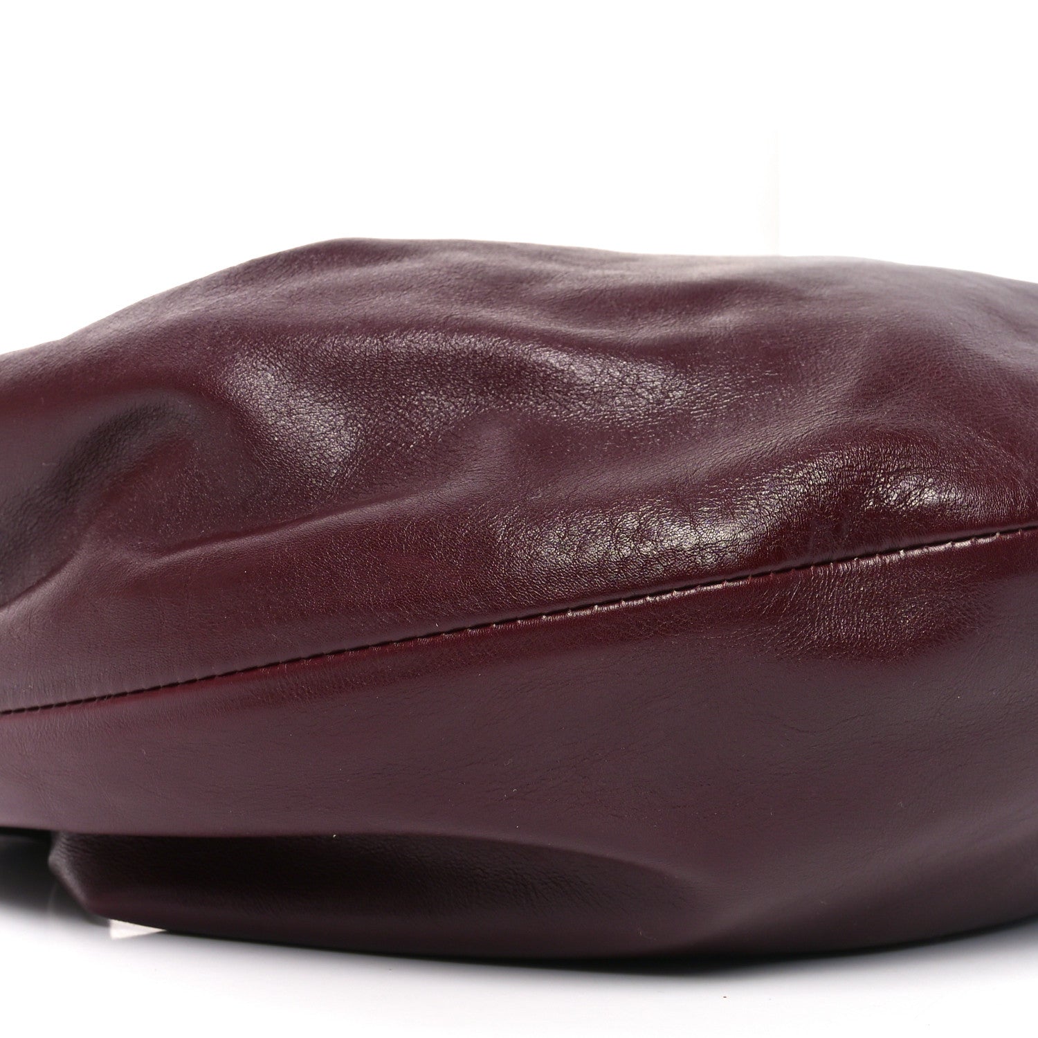 Khaite Calfskin Medium Olivia Hobo Burgundy 8 of 9