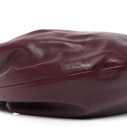 Khaite Calfskin Medium Olivia Hobo Burgundy 8 of 9