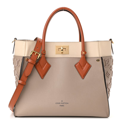 Louis Vuitton Calfskin Monogram Tufting On My Side Galet 1 of 9