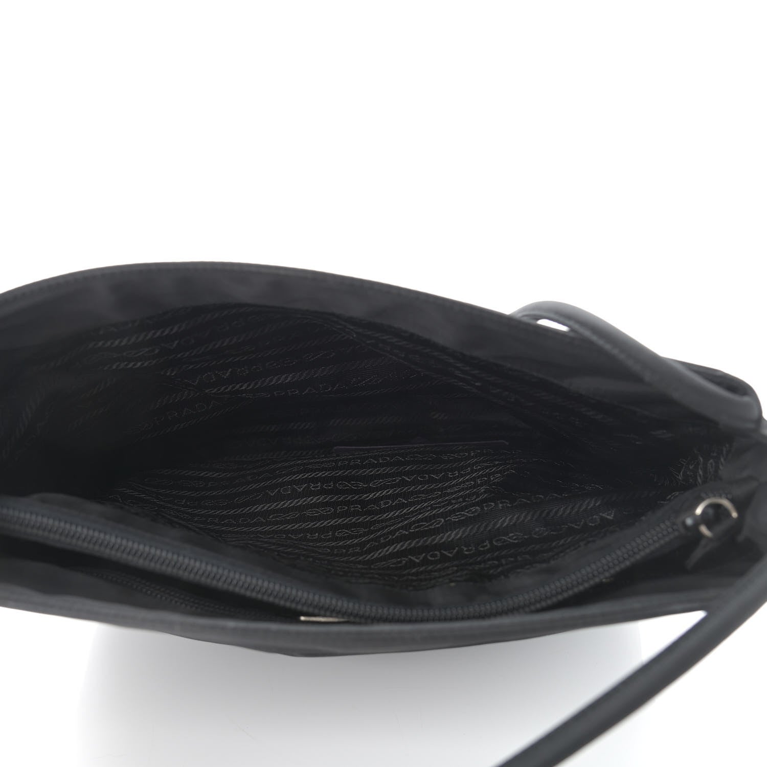 Prada Tessuto Nylon Tote Black 5 of 8