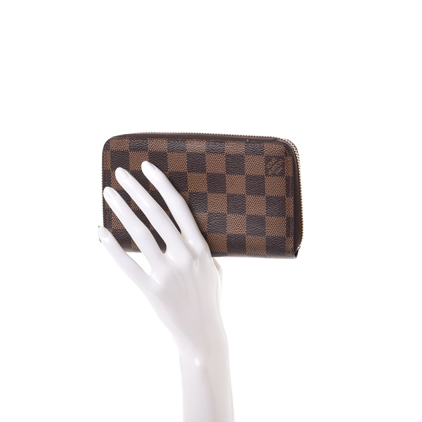 Damier Ebene Zippy Compact Wallet
