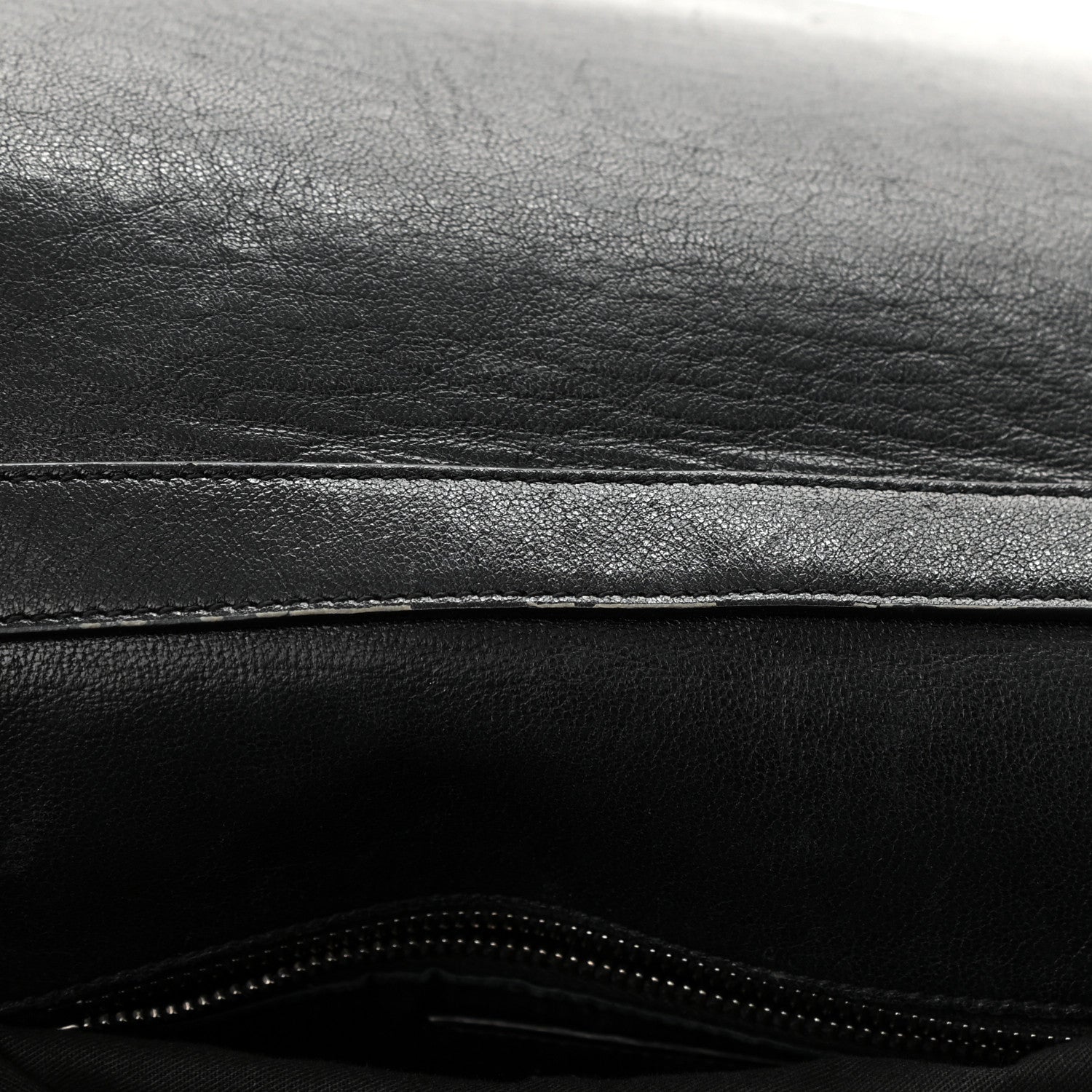 Saint Laurent Lambskin Quilted Mini Becky Chain Bag Black 9 of 12